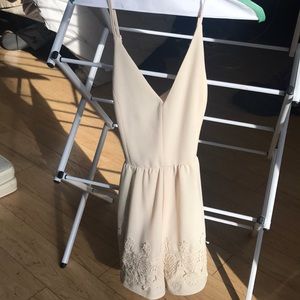 Blush pink, size 4 Romper. Worn once